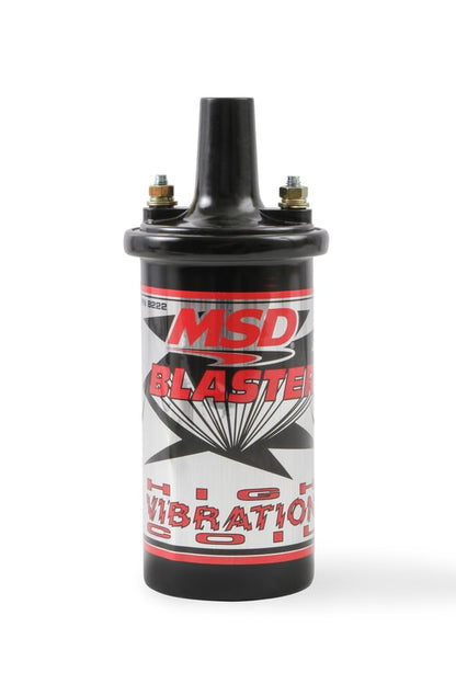 MSD IGNITION COIL - BLASTER SERIES - HIGH VIBRATION - BLACK Universal